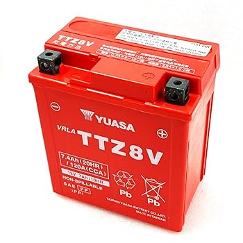 バイクバッテリー 初期補充電済 YUASA TTZ8V / GTZ8V Amazon | YUASA YTZ8V（充電済）PCX,YZF適合 GTZ8V,TTZ8V,FTZ8V